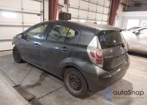 2014 Toyota Prius C One z USA, uszkodzony, nr VIN JTDKDTB36E1079486